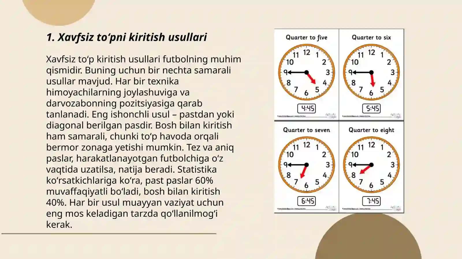 Stol tennisi toʻpchasini oʻyinga kiritish texnikasini takomillashtirish 3