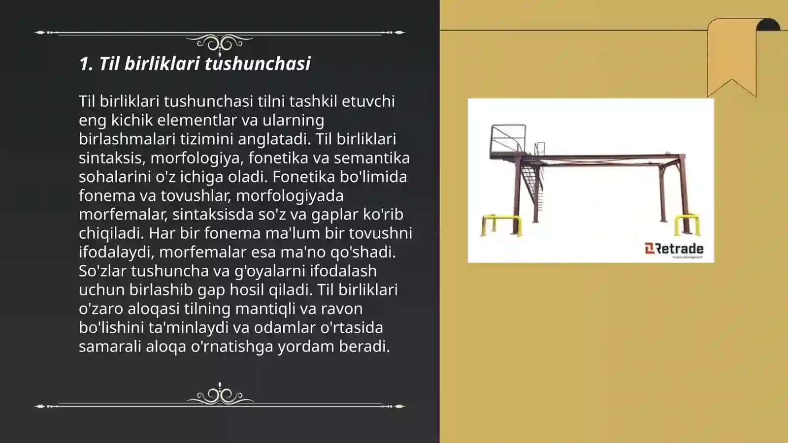 Til sathlari birliklari 3