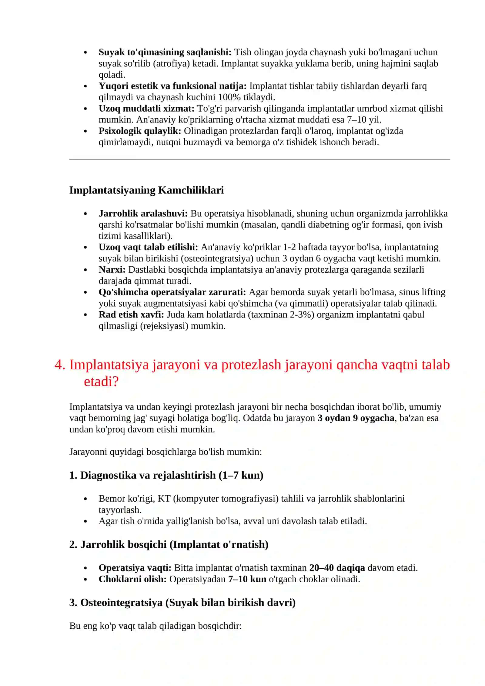 dental implantologiya 1-malaka toifa javoblar 3