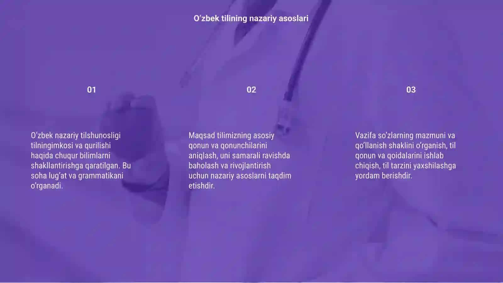 O’zbek nazariy tilshunosligi maqsad va vazifalari 3