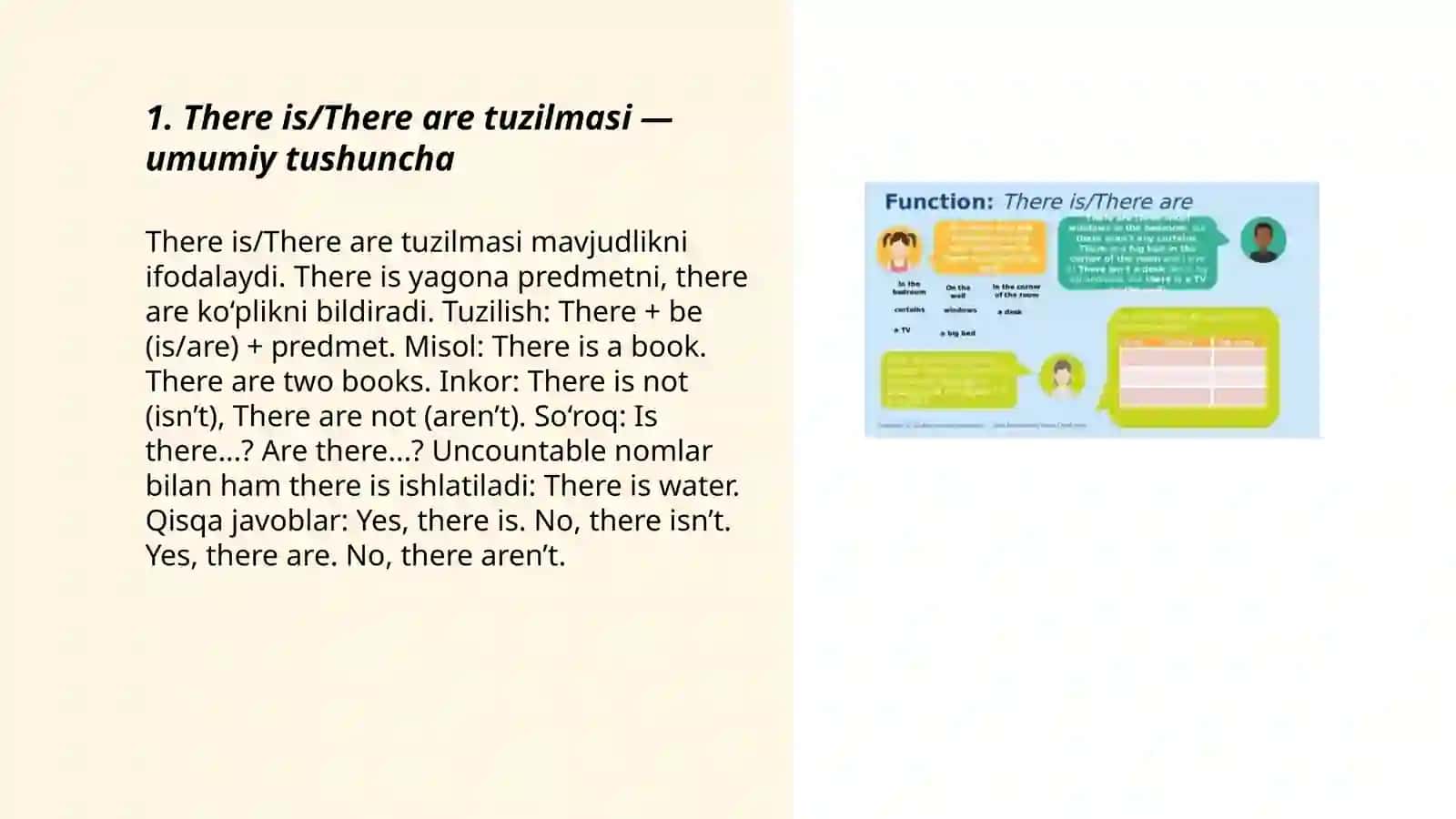 There is/There are tuzilmasi 3