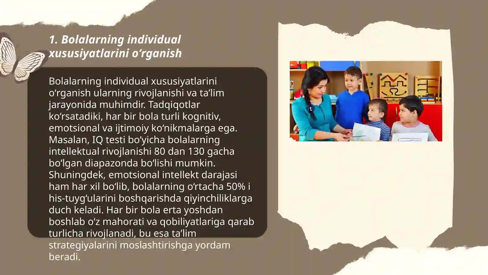 Bolalar serebral falajiga ega bolalarni yakka oʻqitish dasturi loyxalashtirish 3