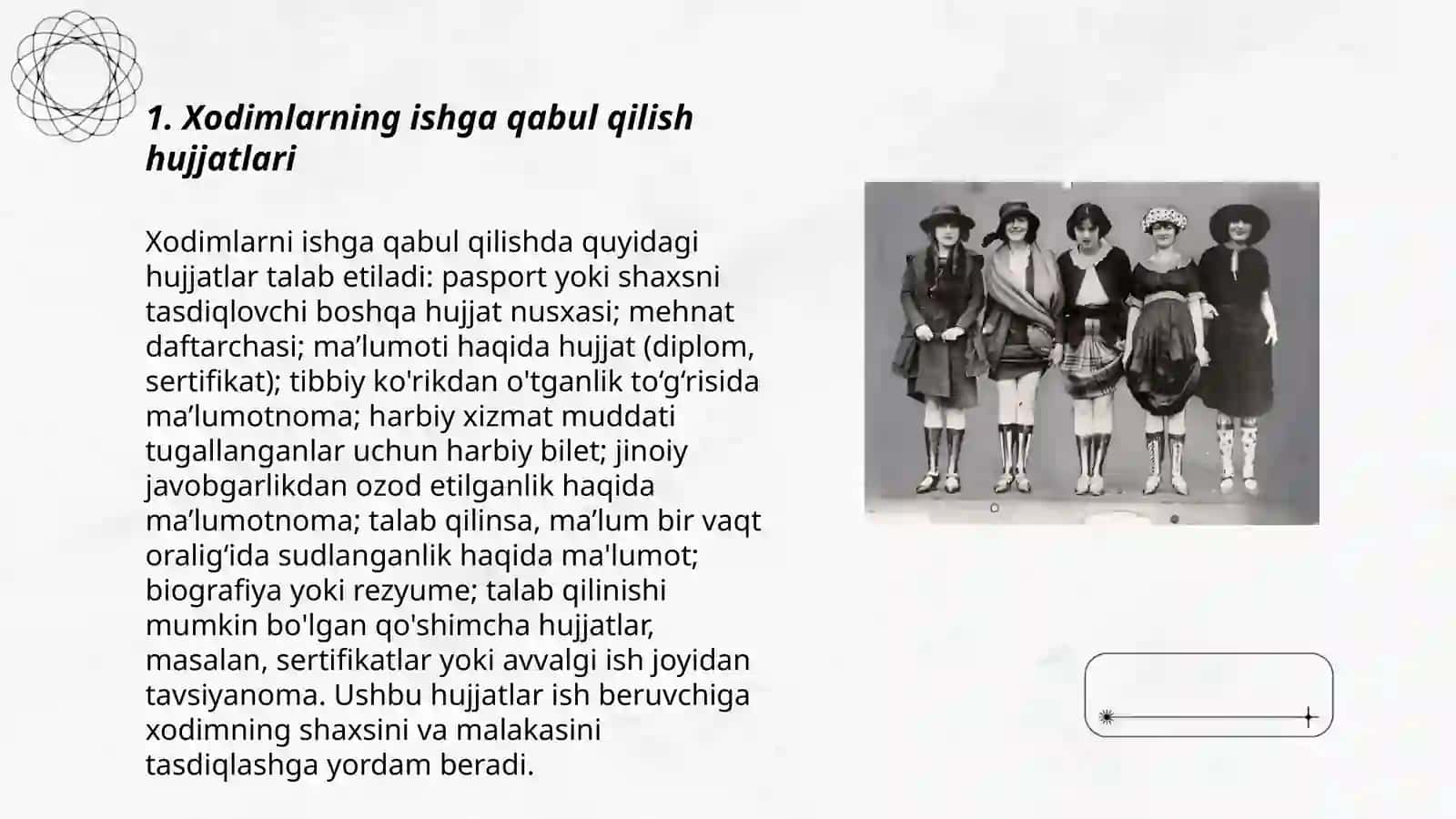 Xodimlar faoliyatiga doir xujjatlardan 3