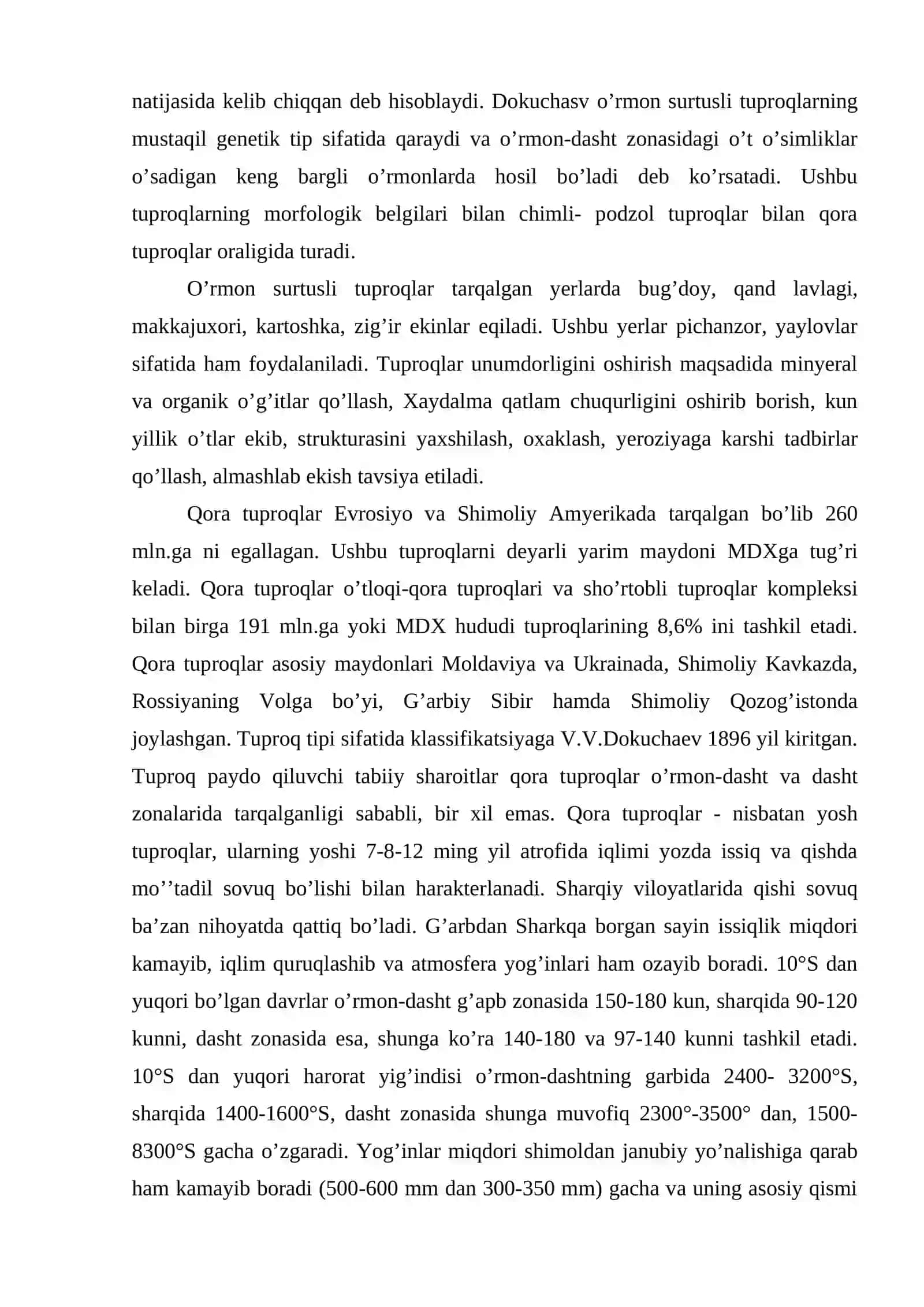 O'rmon va o'rmon dasht tuproqlari 3