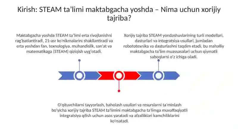 STEAM ta’lim texnologiyasini maktabgacha ta’limda qollash bo’yicha xorijiy tajribalar 3