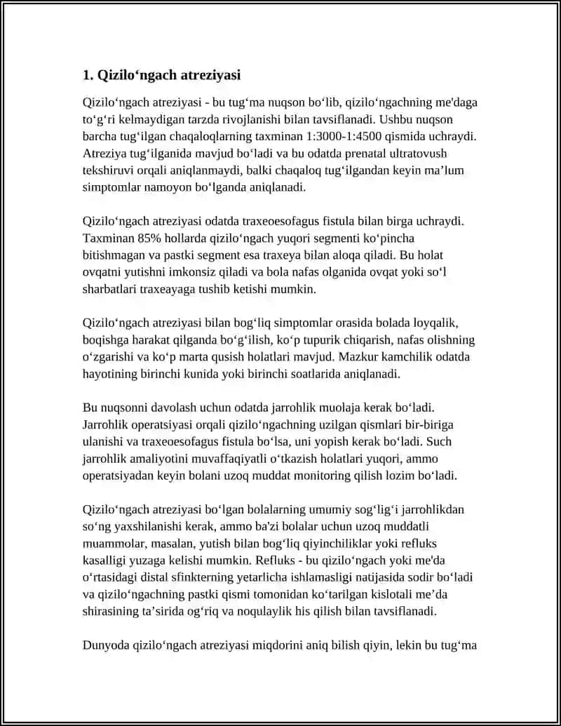 QIZILOʻNGACHNING TUGʻMA VA ORTTIRILGAN NUQSONLARI XIRURGIYASI 3