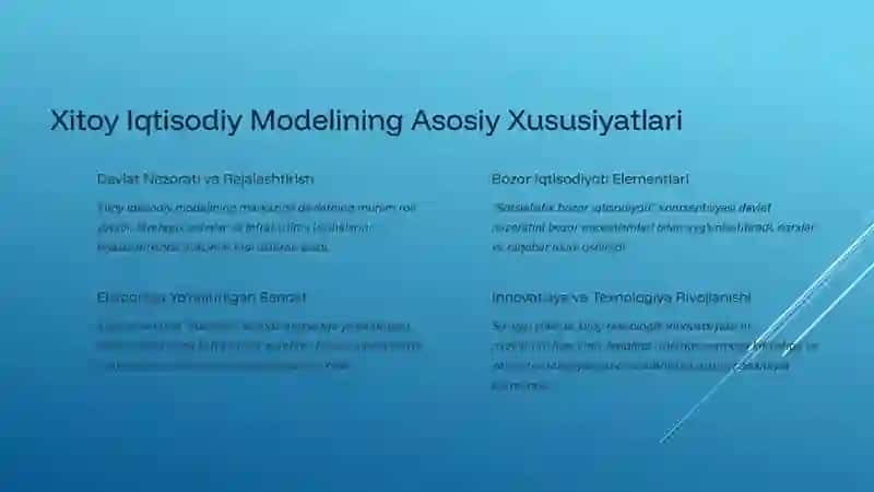 Xitoy Iqtisodiy Modeli va Uni Jahon Bozoriga Ta'siri 3