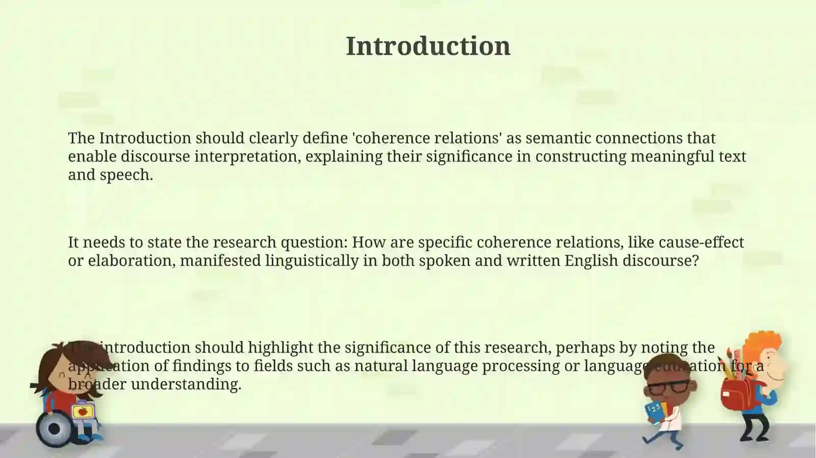 Coherence relations in spoken and written discourse 3