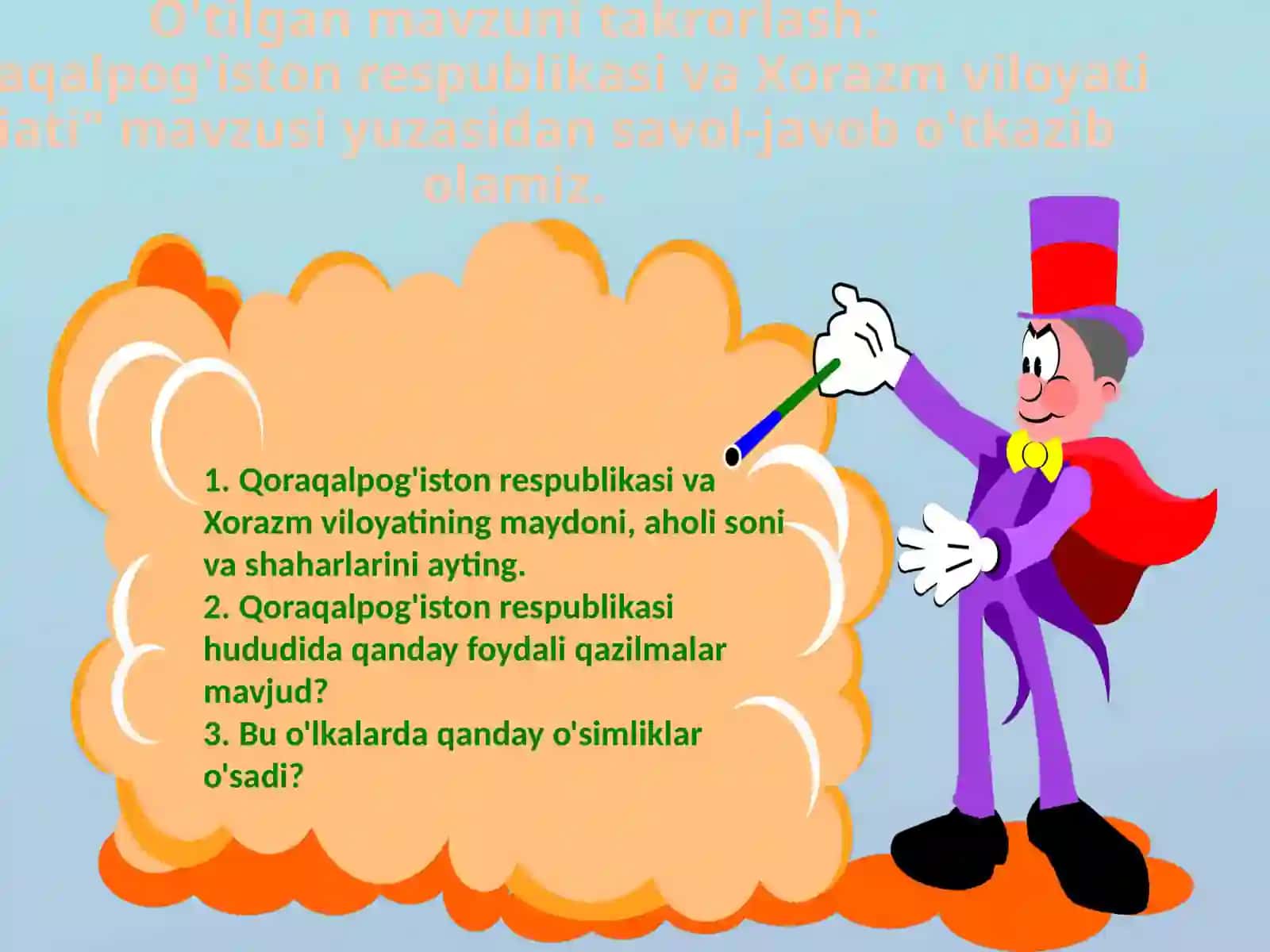 "O'zbekiston tabiatini muhofaza qilish" 3