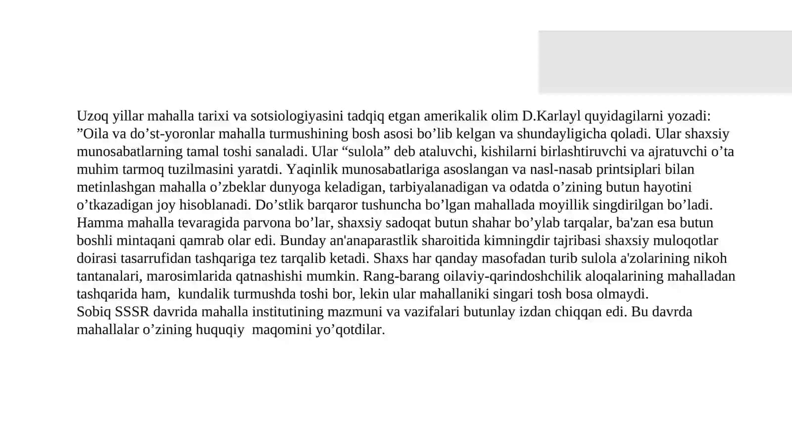 O’zbekistonda Mahalla İnstitutining faoliyati 3