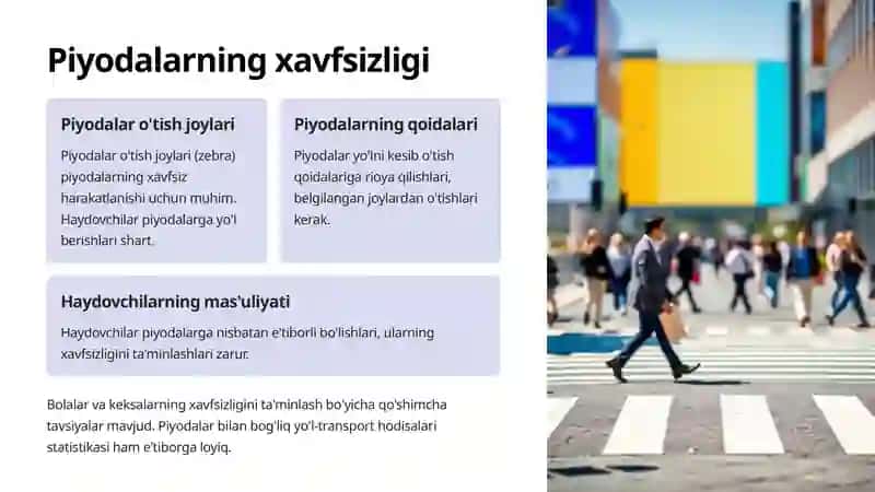 Avtomobil yo'llarida harakat xavfsizligini ta'minlash bo'yicha ko'rsatmalar 3