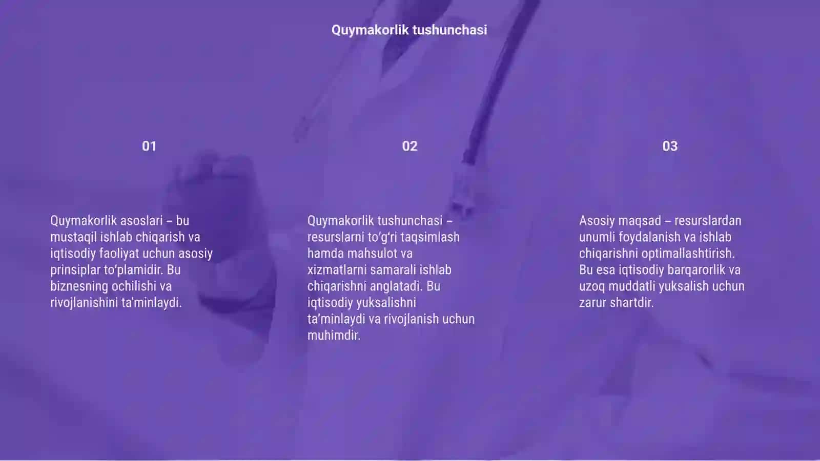 Quymakorlik asoslari 3