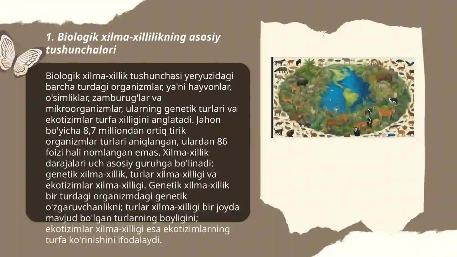 Biologik xilma-xillilikni saqlash muommolari 3