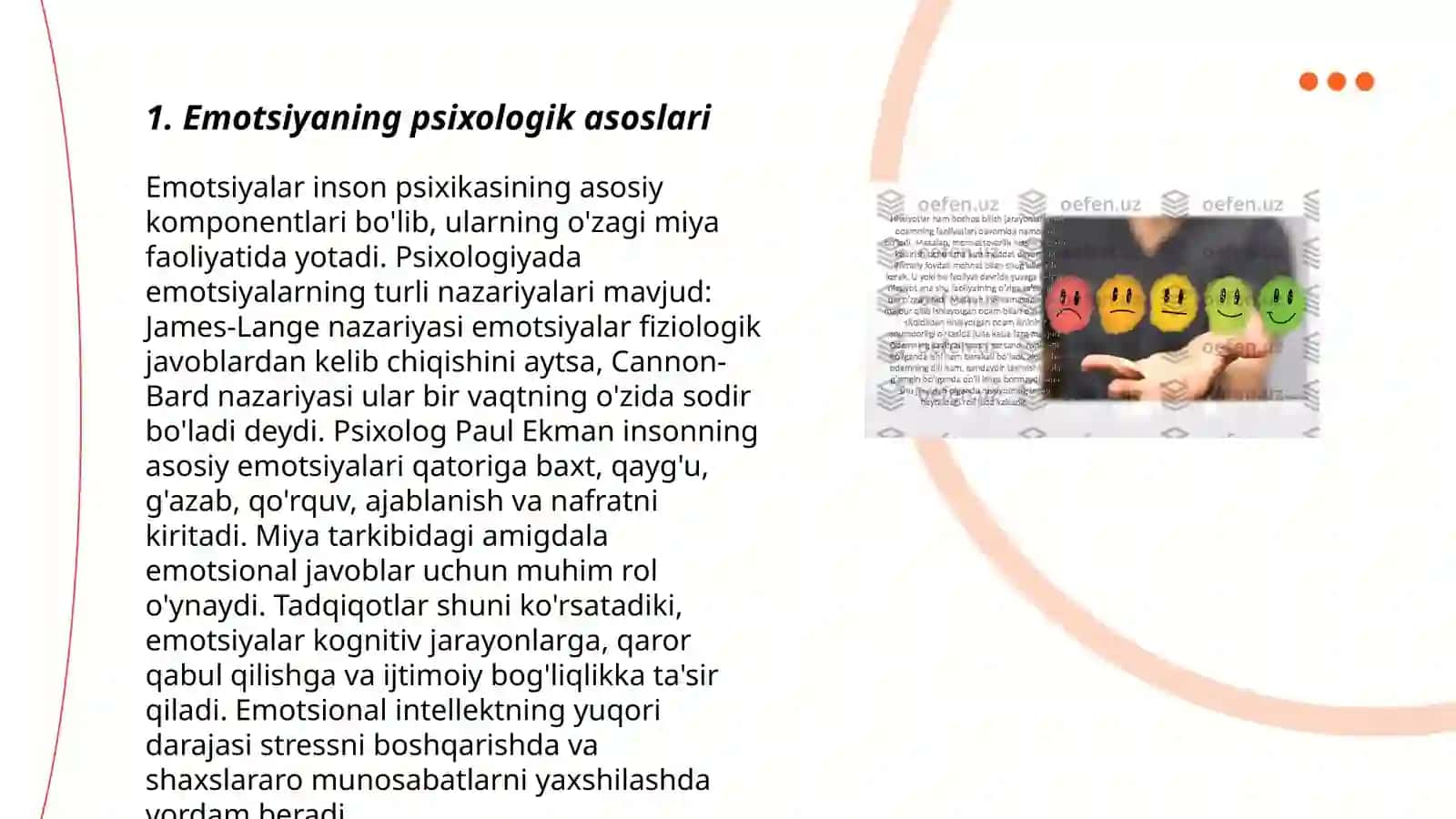 Emotsiya va hissiyot haqida.Iroda va Motivatsiya 3
