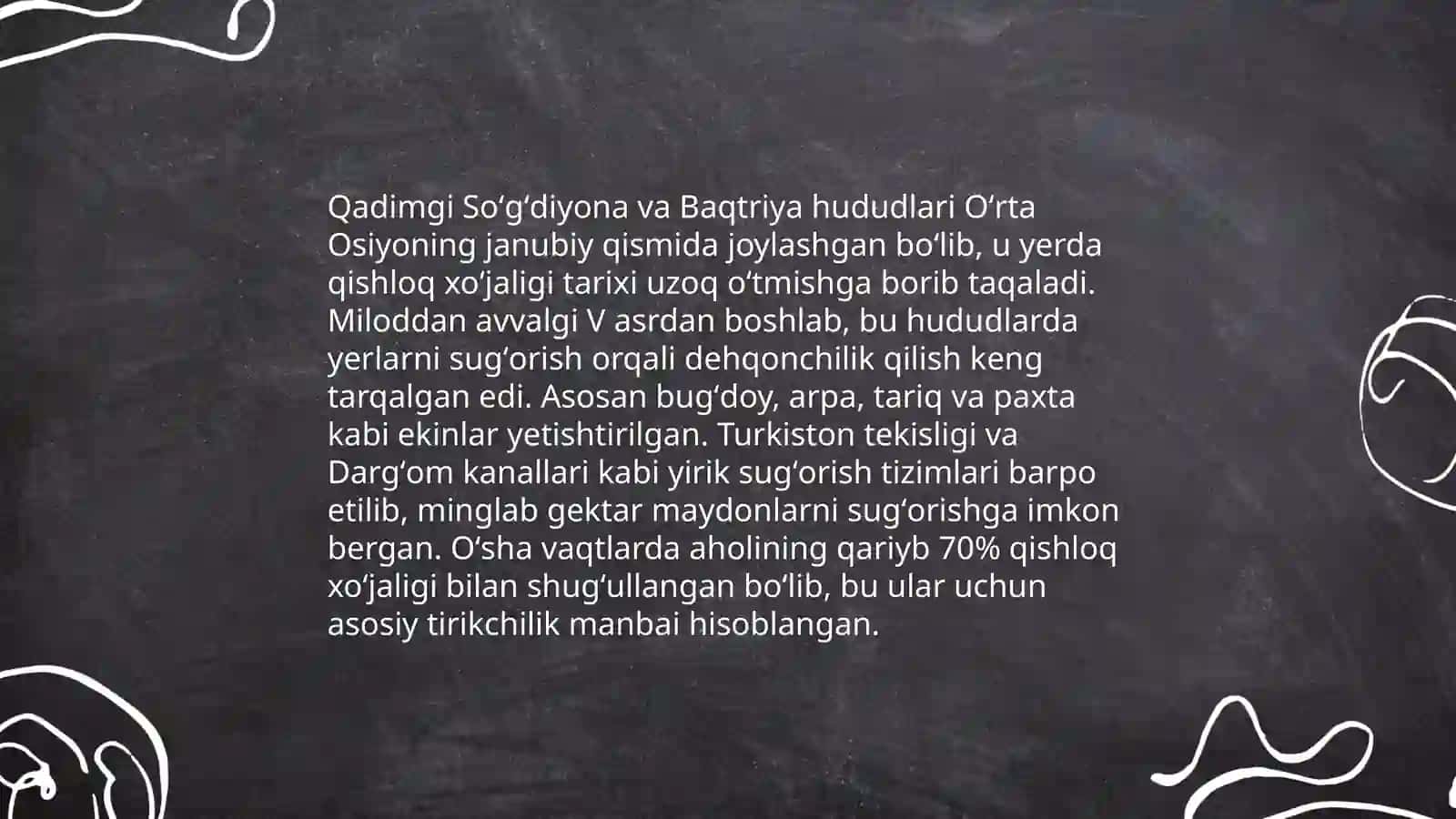 Qadimgi Soʻgʻdiyona va Baqtriyada ishlab chiqarish 3