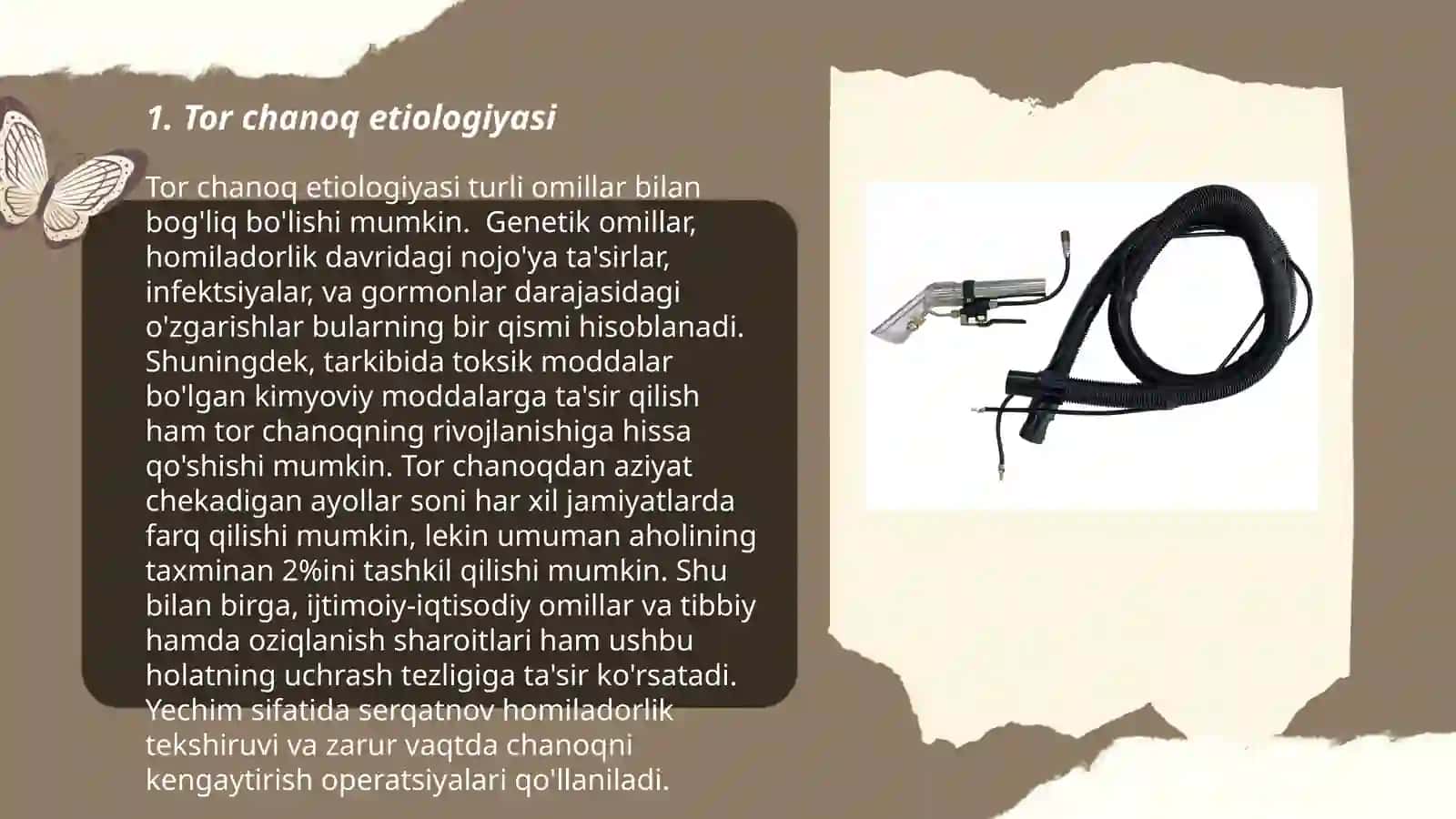 Tor chanoq etiologiyasi,tasnifi va tashxislash 3
