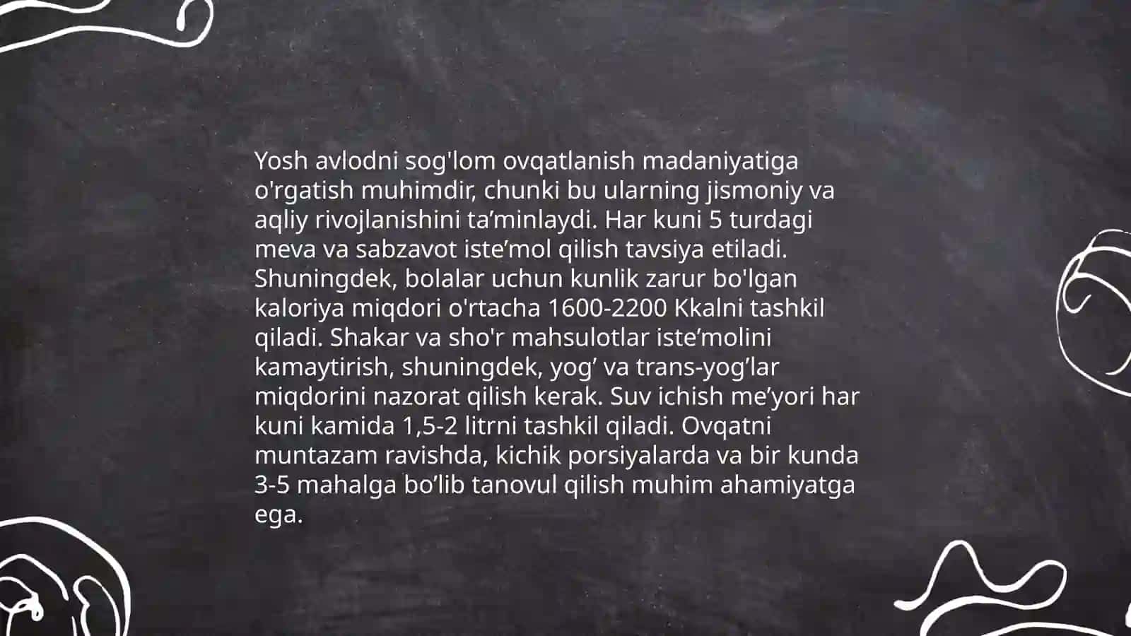 Bolalar va o'smirlar uchun sog'lomlashtiruvchi lagerlar tashkil etish 3