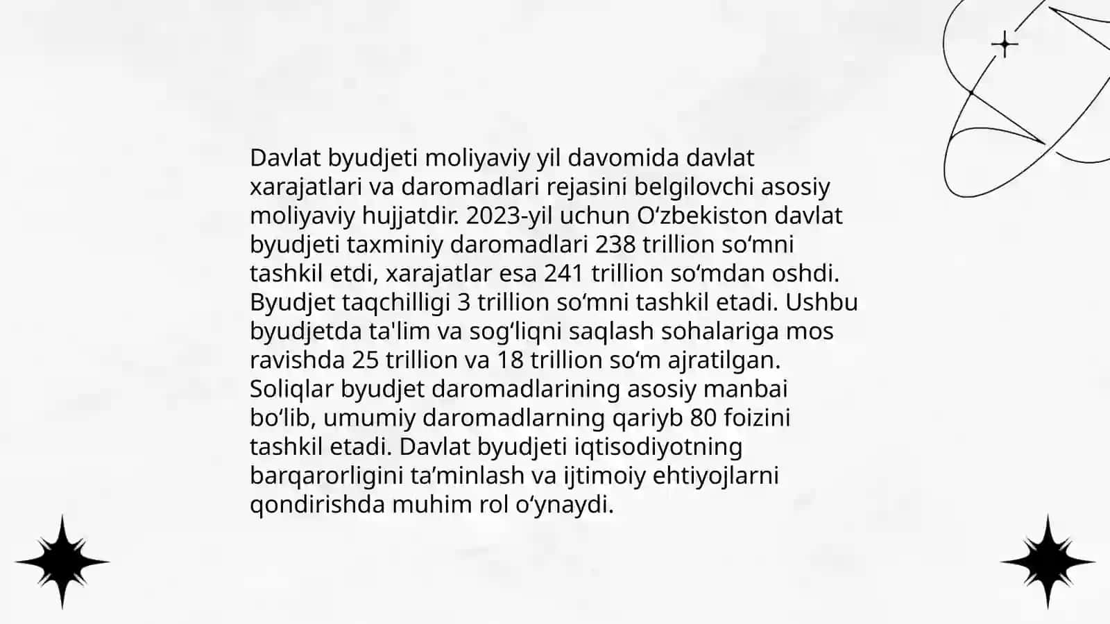 Davlat xarajatlati va uni moliyalashtirish 3