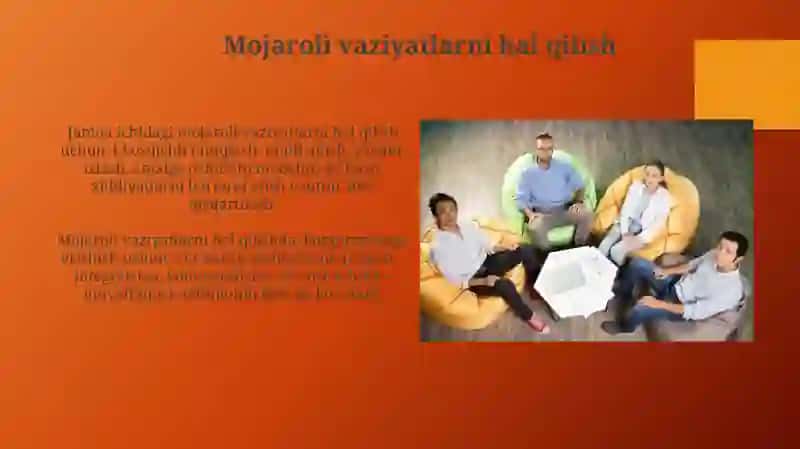 Mojaroli vaziyatlarni hal qilish 3