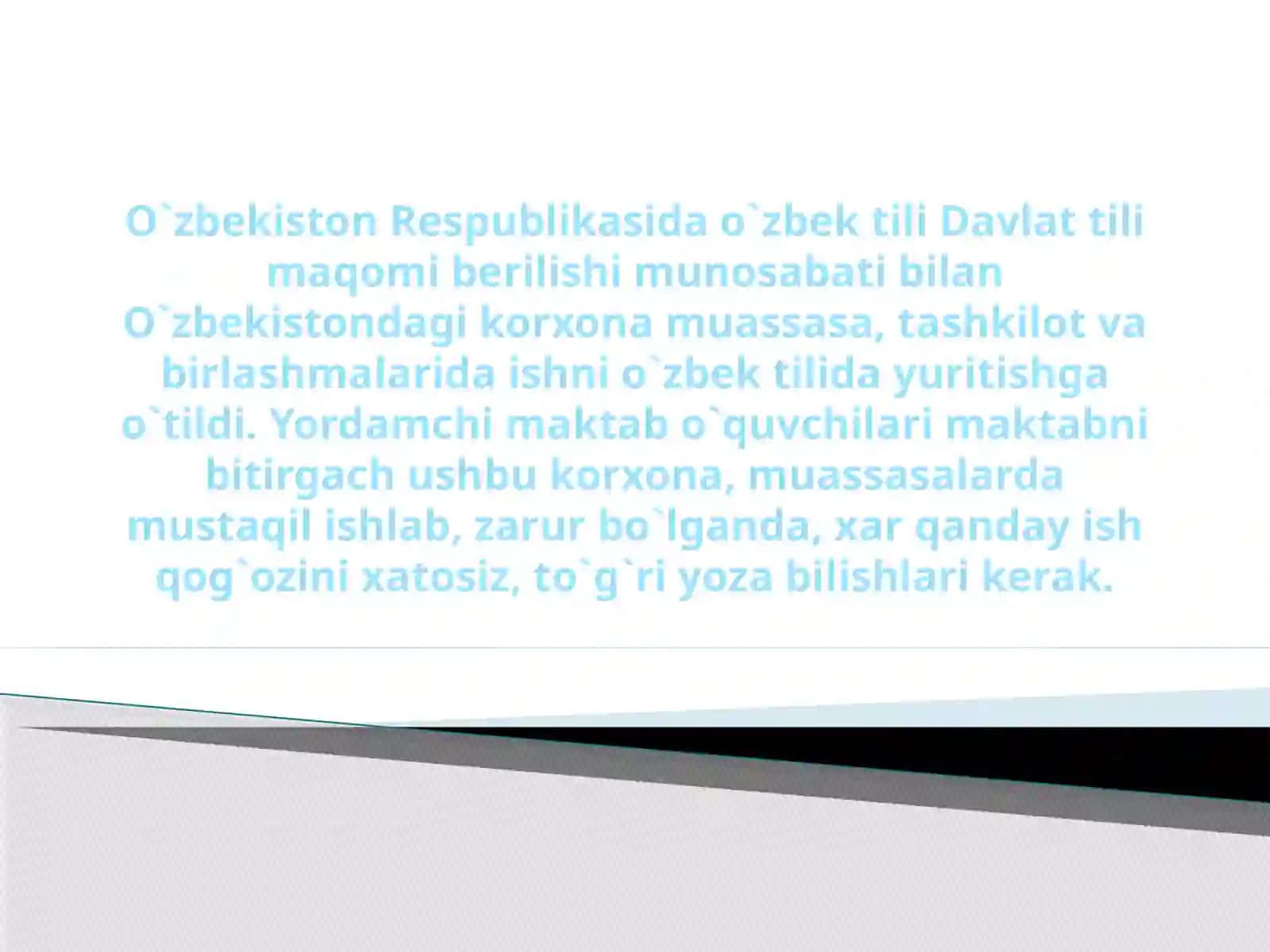 Maxsus maktabda ishqog`ozlari ustida ishlash metodikasi 3