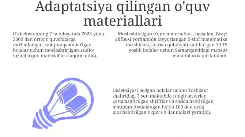 Imkoniyati cheklangan bolalar uchun o'qitish metodlari 3