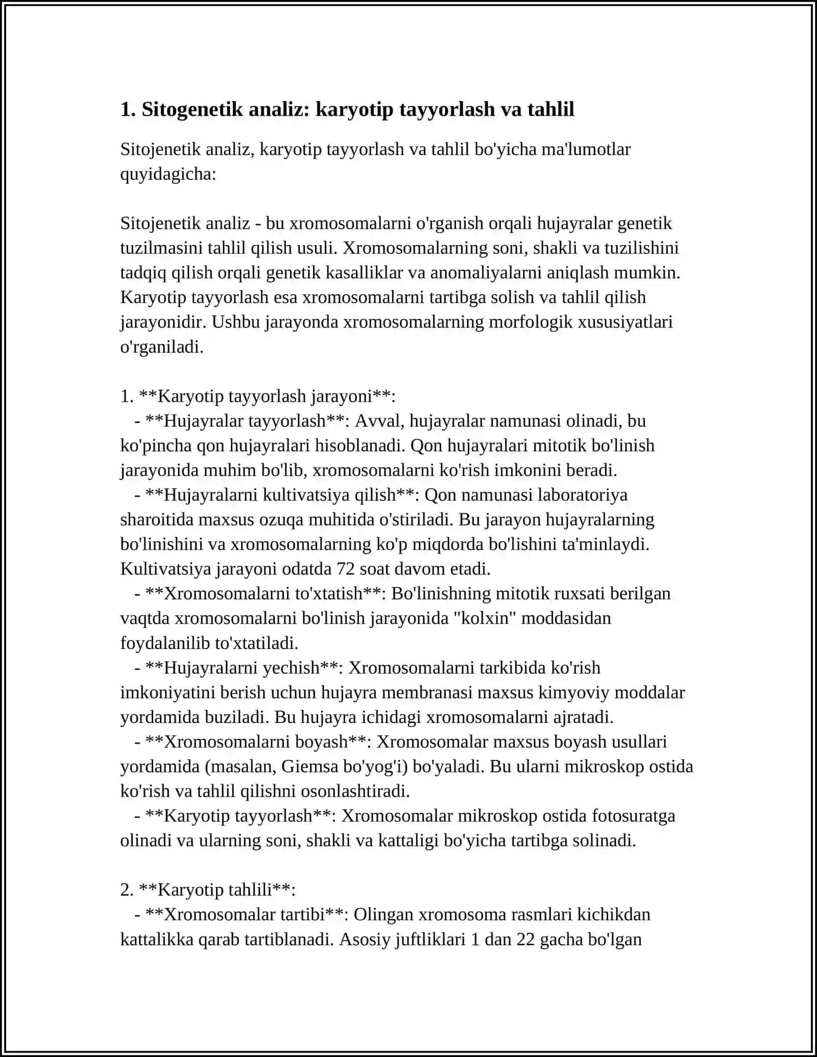 SITOGENETIK VA POPULYATSION STATISTIK USUL 3