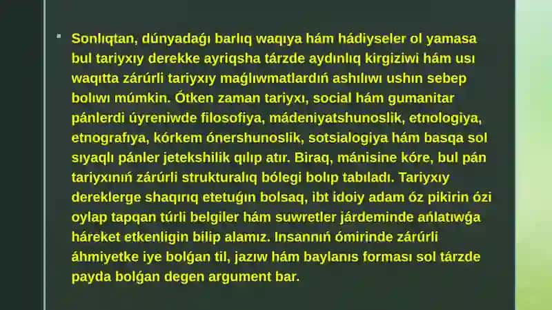 Mediasawatlılıq hám informaciyamádeniyatı 3