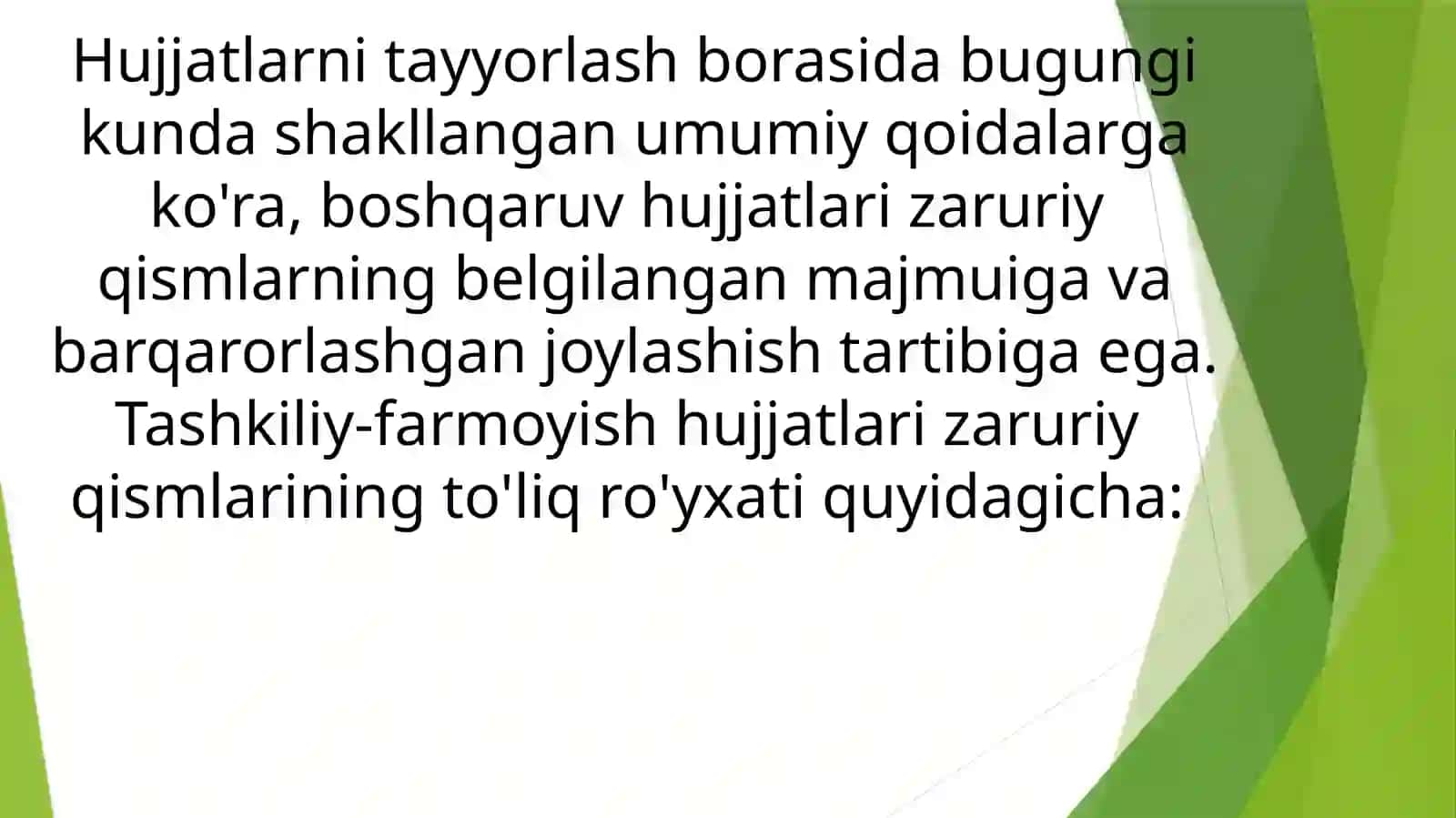 Ish yuritish hujjatlari va rekvizitlar 3