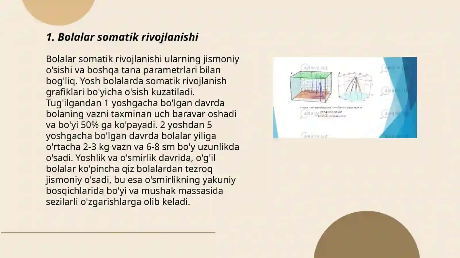 Bolalarni antropometrik tekshirish usullari 3