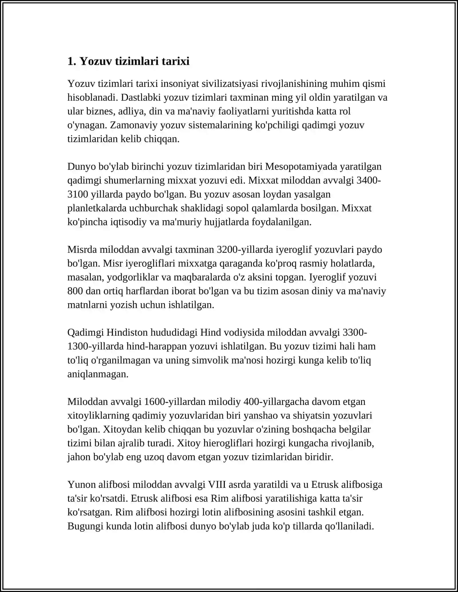 O'ZBEKISTON RESPUBLIKASI OLIY TA’LIM FAN VA INNOVATSIYA VAZIRLIGI 3