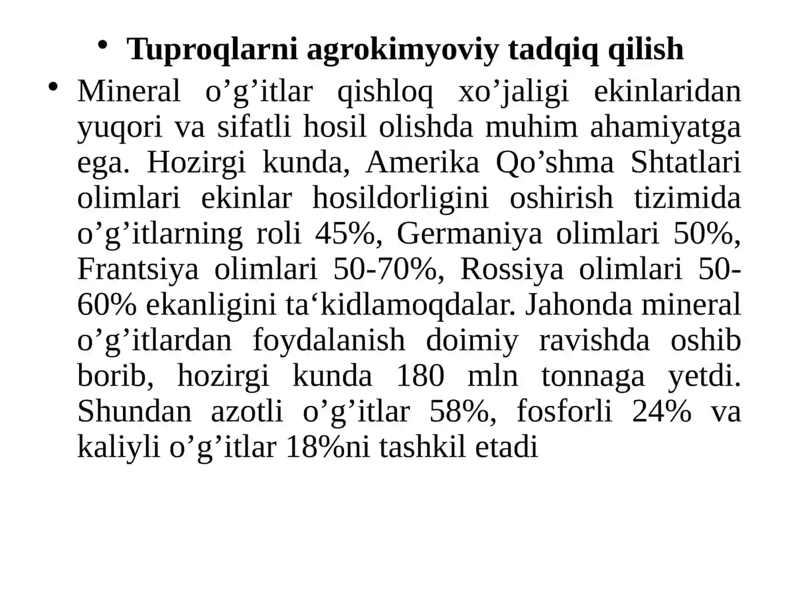 TUPROQLARNI AGROKIMYOVIY VA RADIOLOGIK TADQIQ QILISH 3