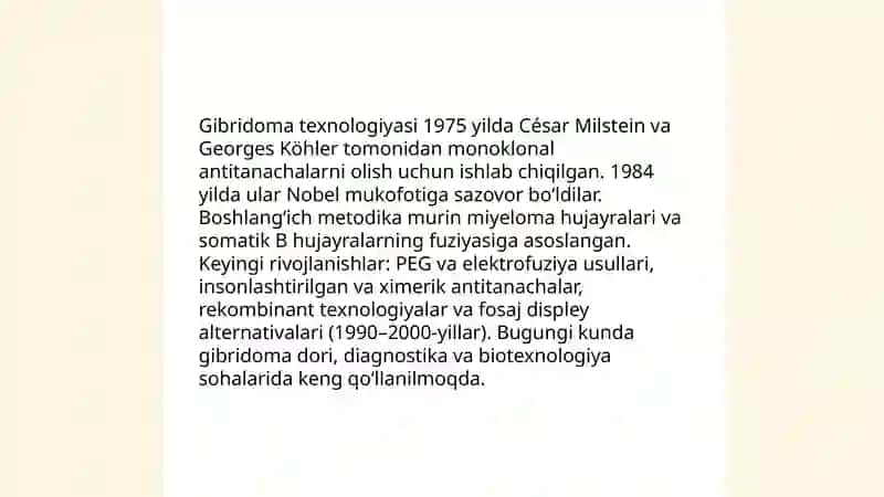 Gibridoma texnologiyasi 3