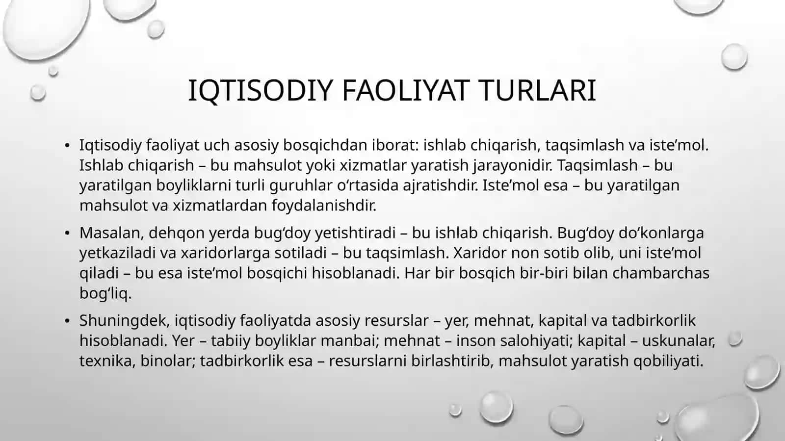 Iqtisod, bozor iqtisodi va ma’naviyat 3