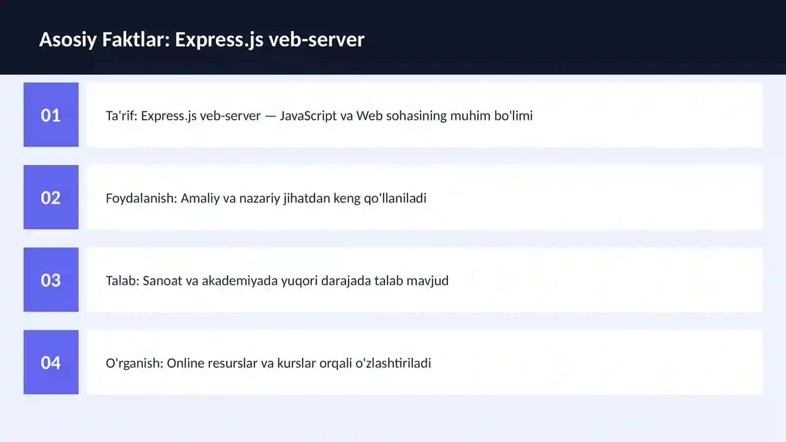 Express.js veb-server 3
