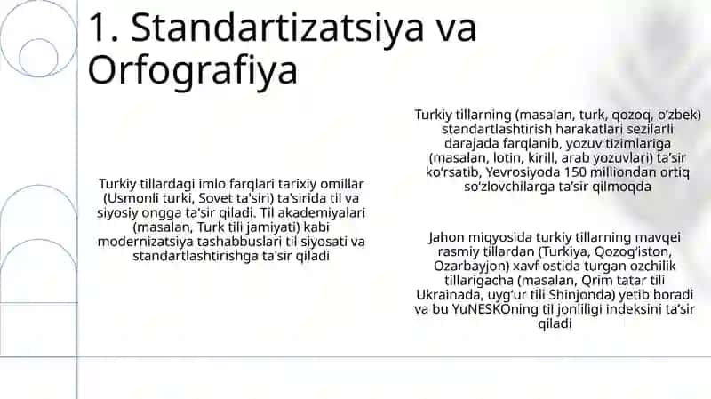 Turk tilining dunyo tillari orasida tutgan oʻrni 3