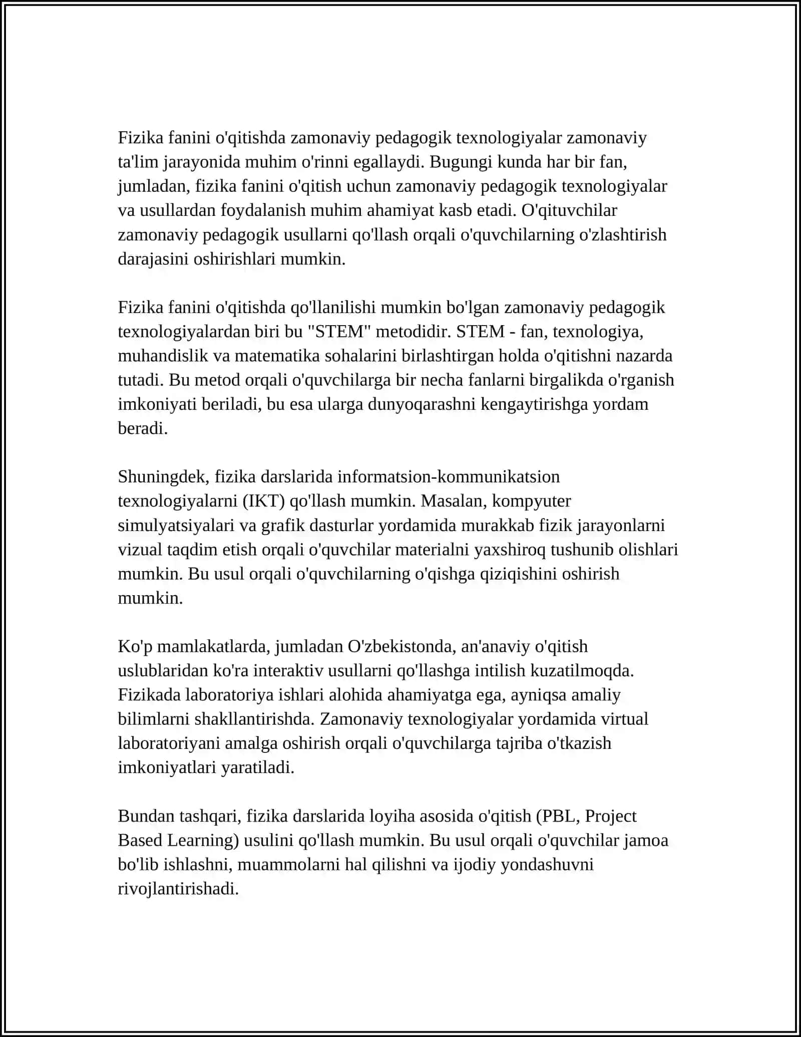 Zamonaviy pedagogik texnologiyalar 3