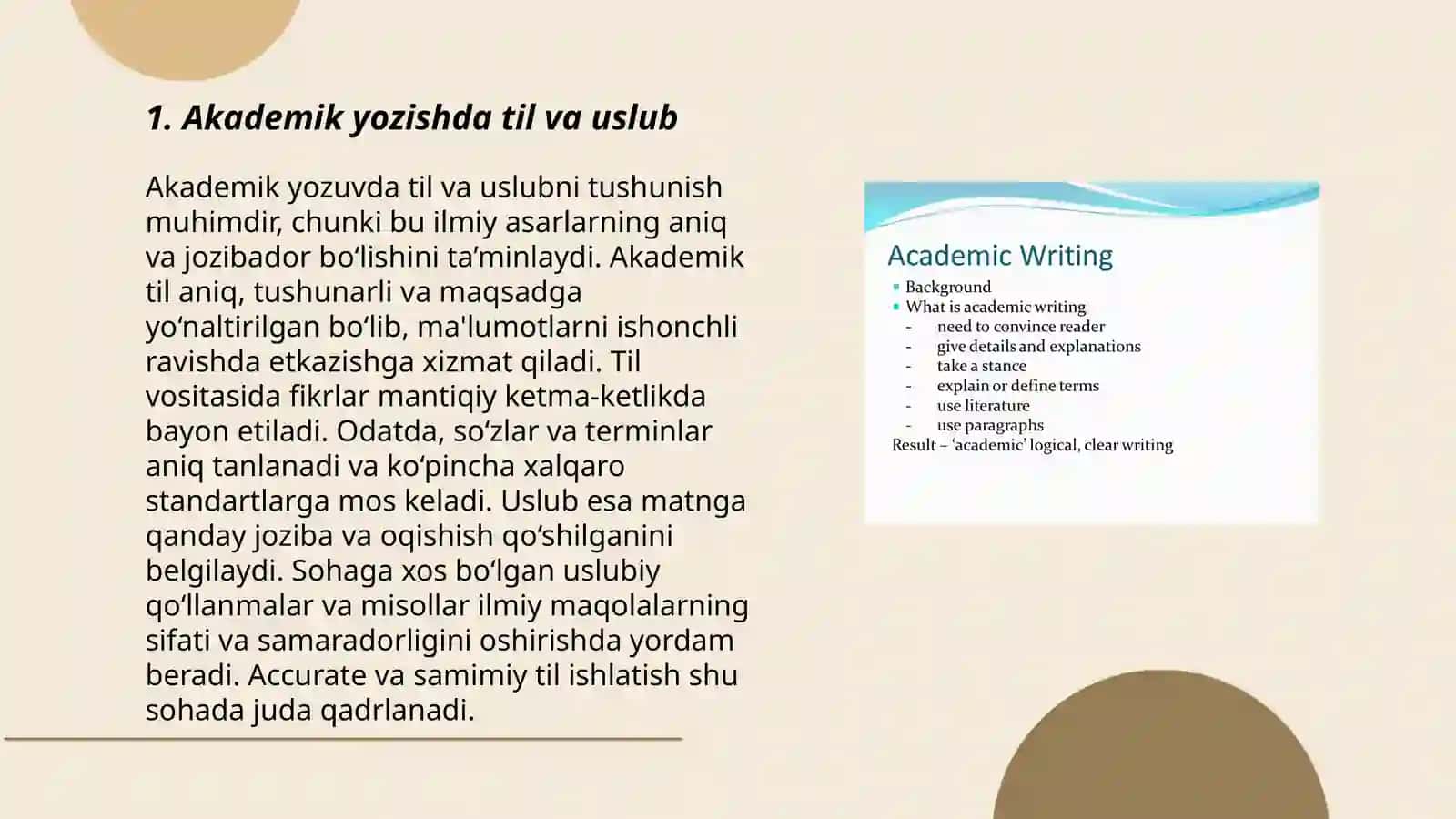 Akademik yozish va samarali amalga oshirish omillari 3