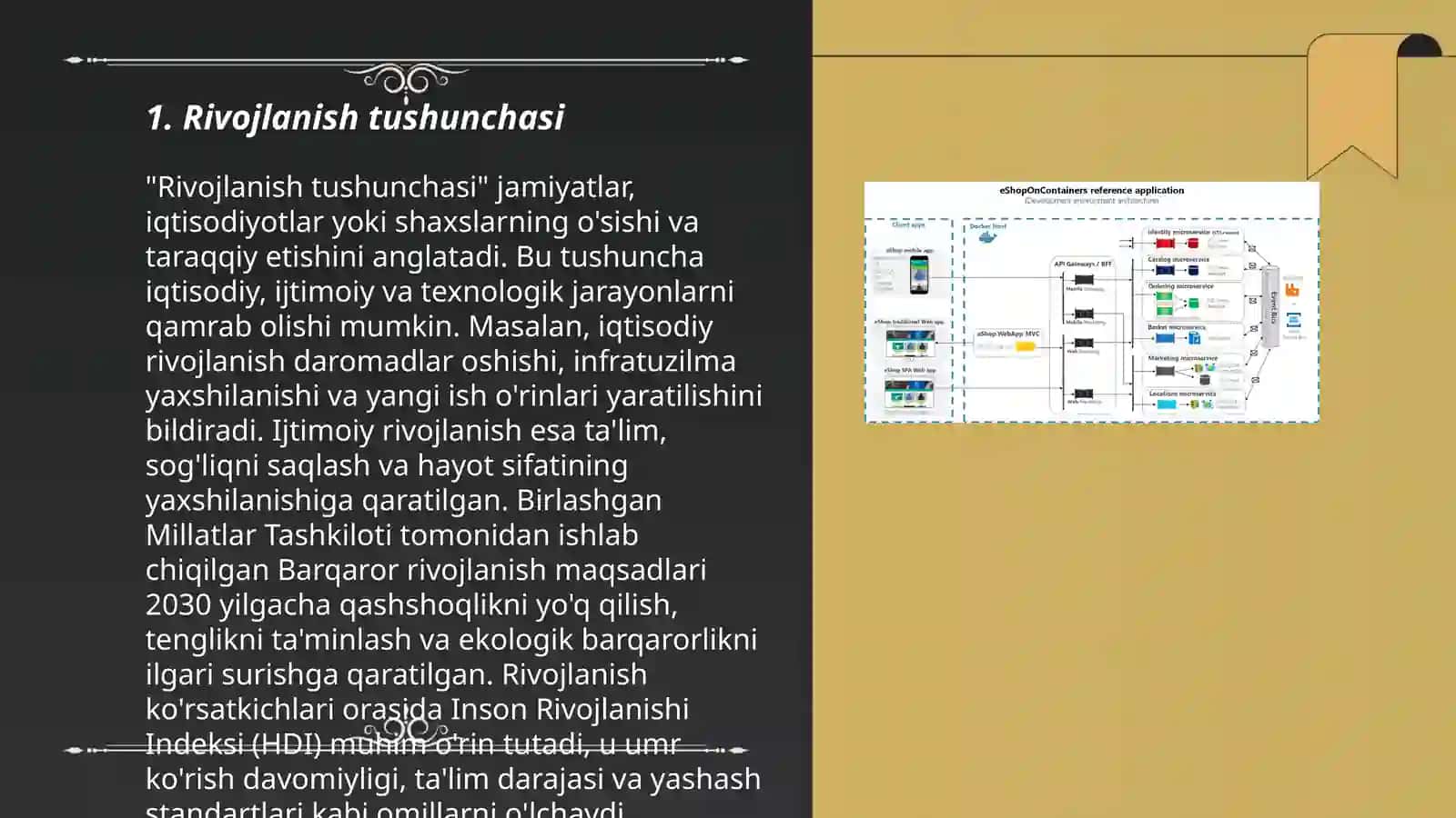 Rivojlanish va O'zaro aloqadorligining umumiy qonuniyatlari 3