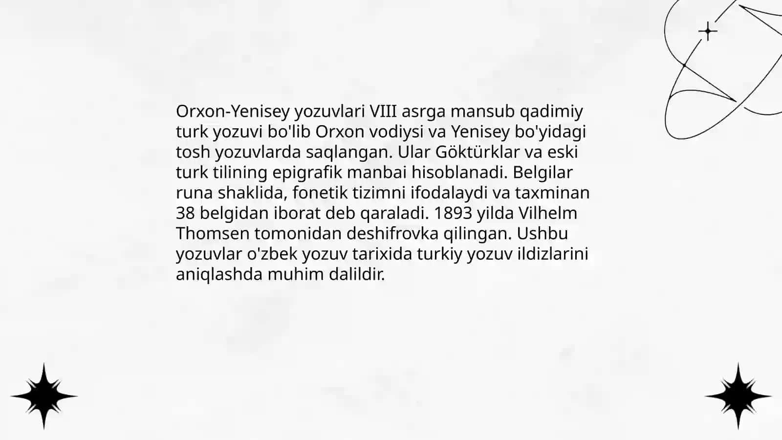 O'zbek yozuvlari tarixidan 3