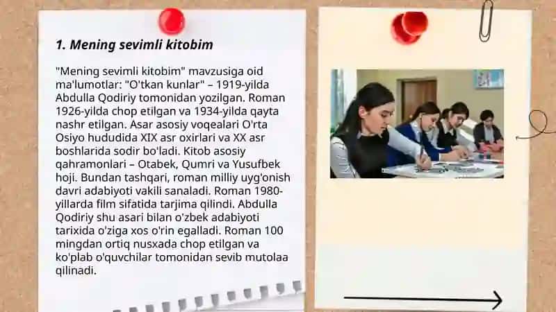 Mening sevimli kitobim 3