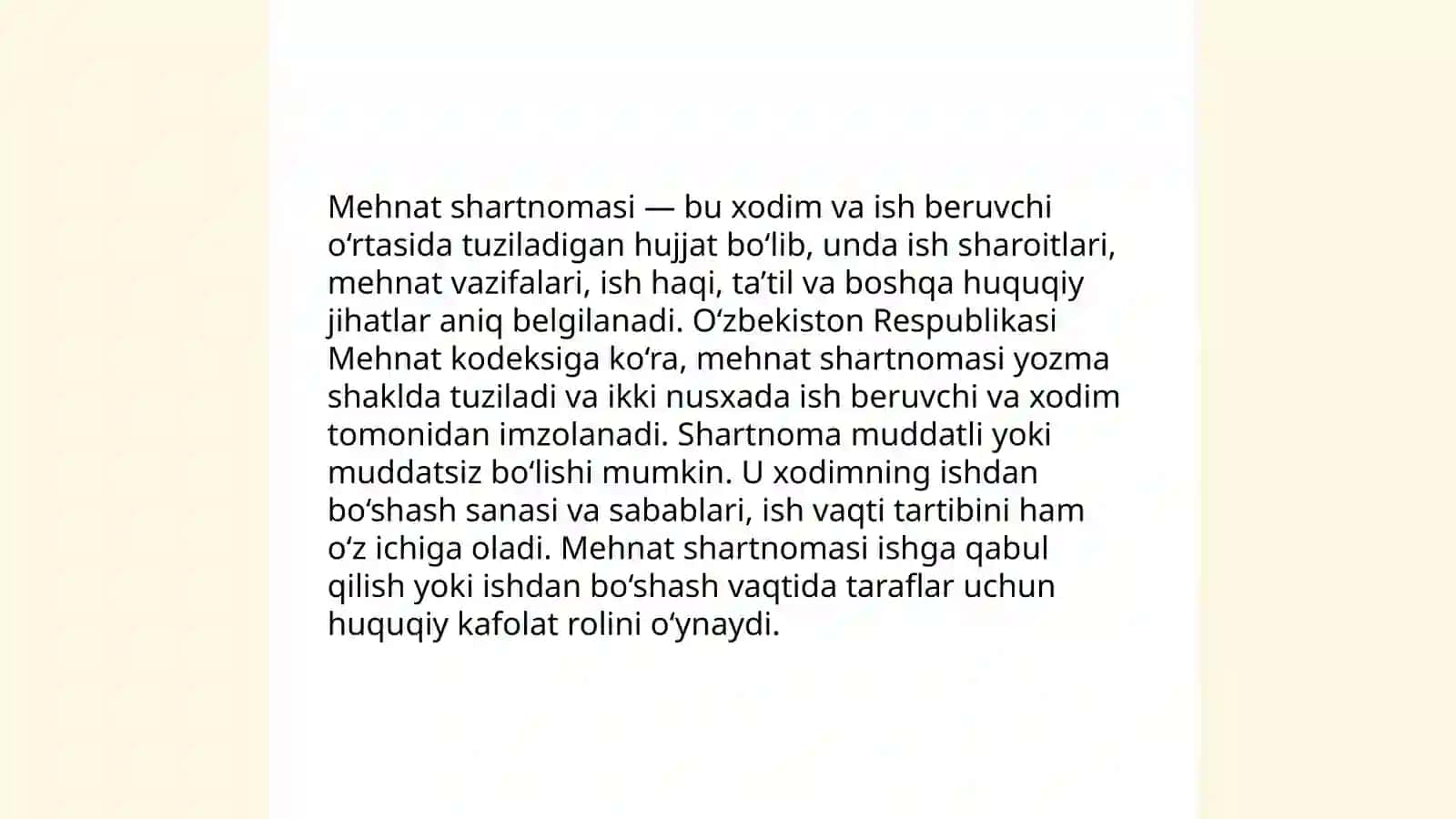 Mehnat shartnomasining turlari 3