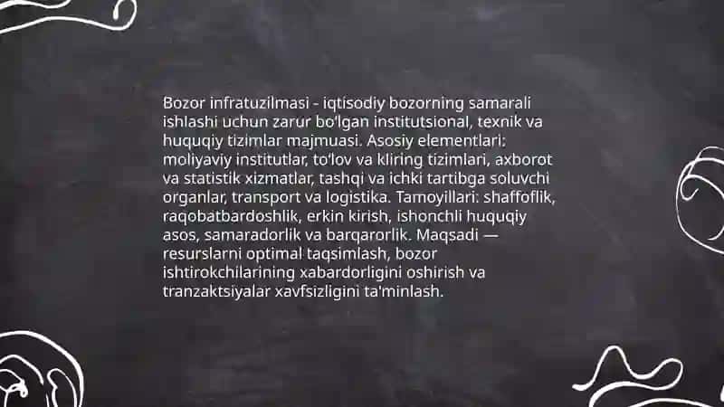 Bozor infratuzilmasi va uning usullari 3