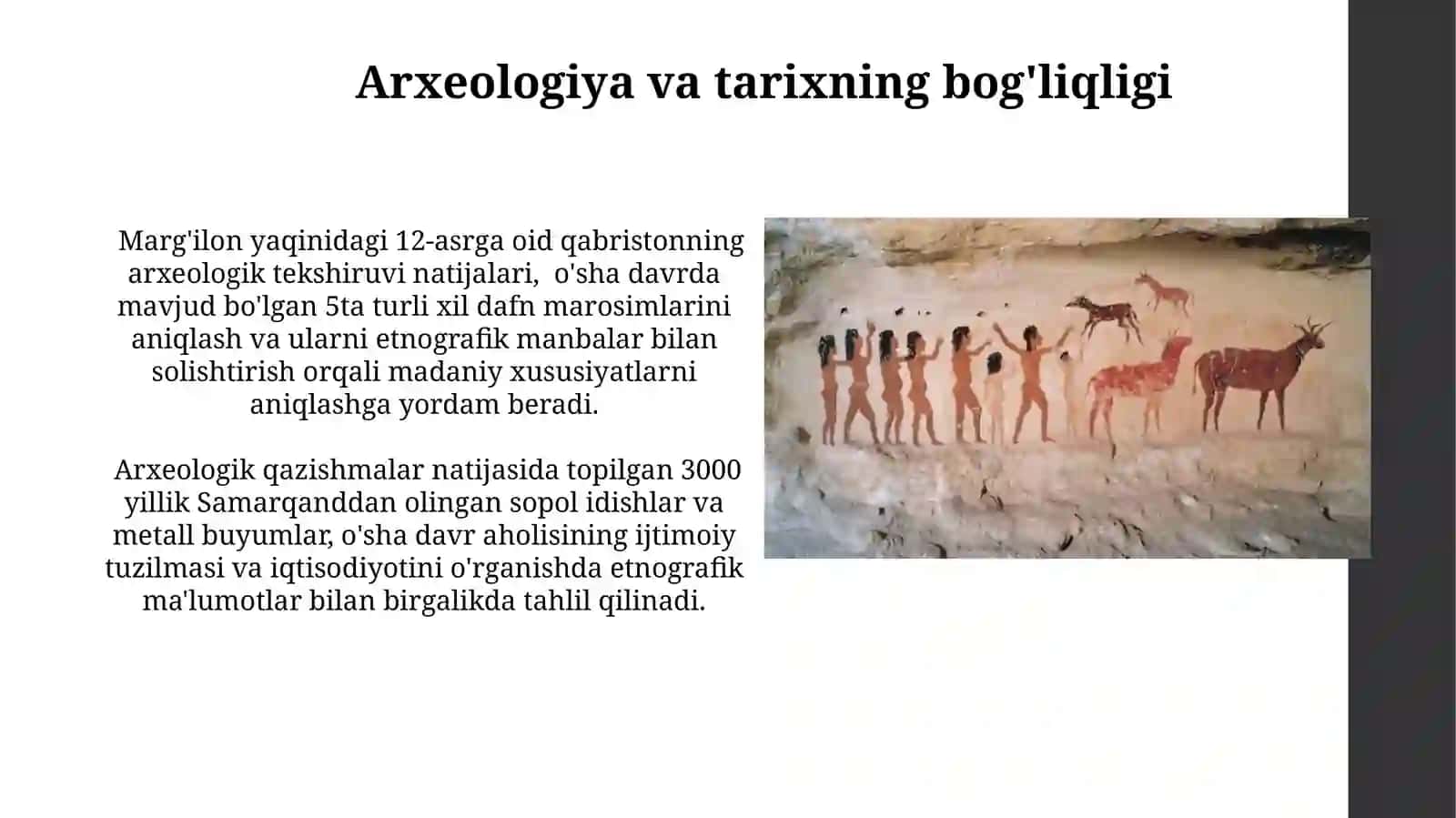 Arxeologiya va Etnologiya: Umumiy Nuqtai 3