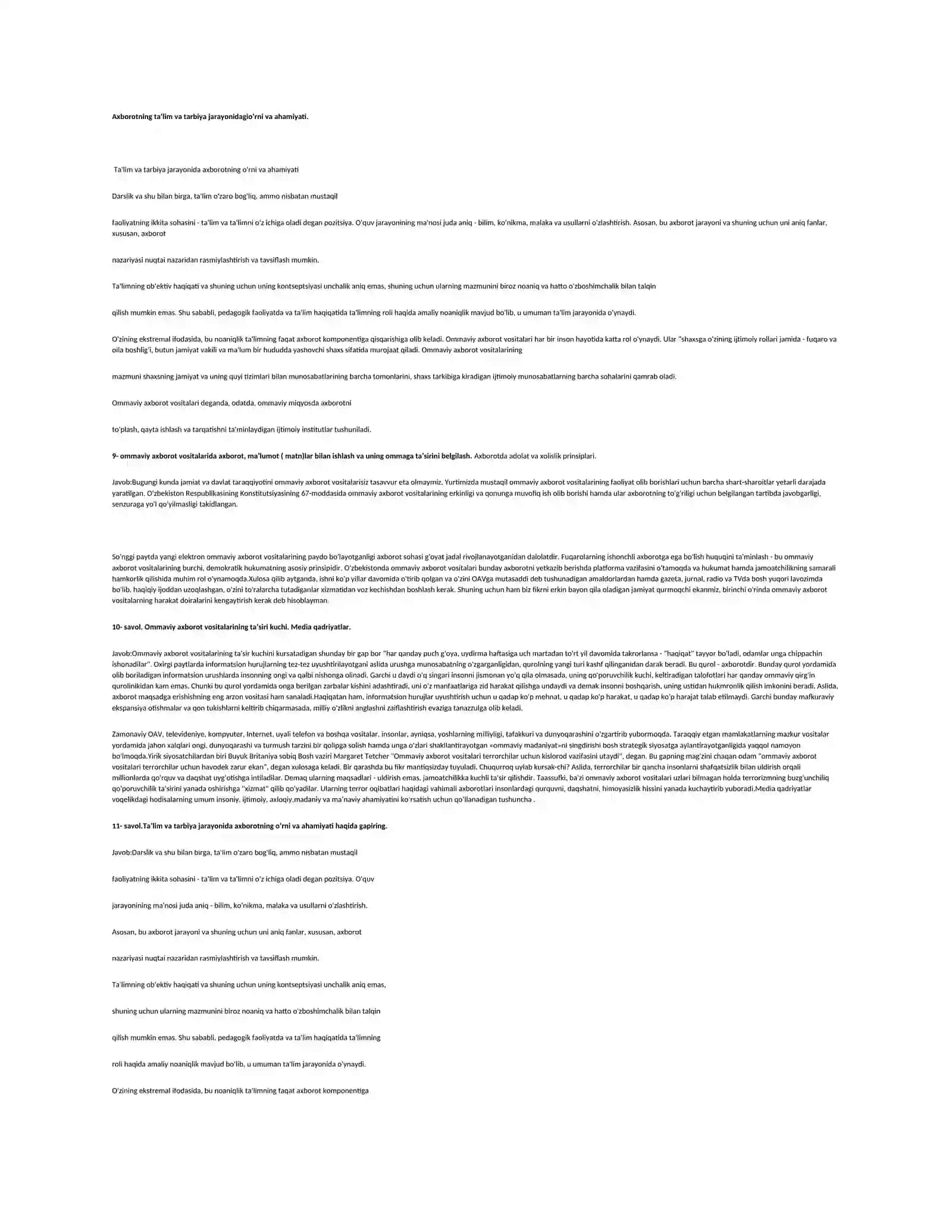 Mediasavodxonlik va axborot madaniyati tushunchasining tarixiy rivojlanish bosqichlari 3