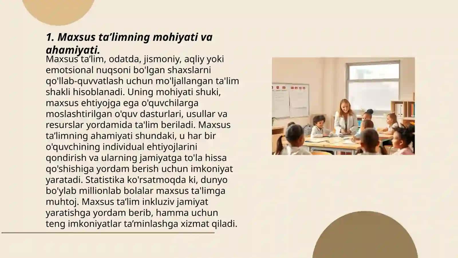 Turli toifadagi nuqsonli bolalar ta’lim nazariyasi va amaliyotining òziga xos xususiyatlari 3