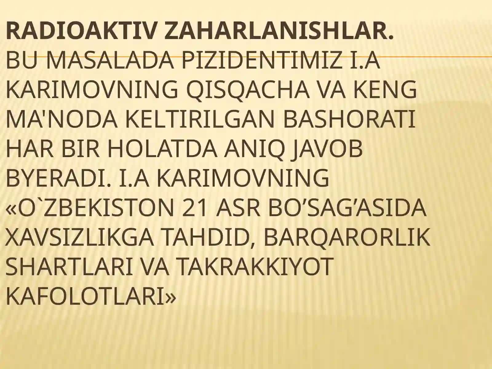 RM vaZM bilanzarlangan suv va ovqat mahsulotlarini iste'mol qilish tartibi bo'yicha vaziyatlima-salalary echish 3