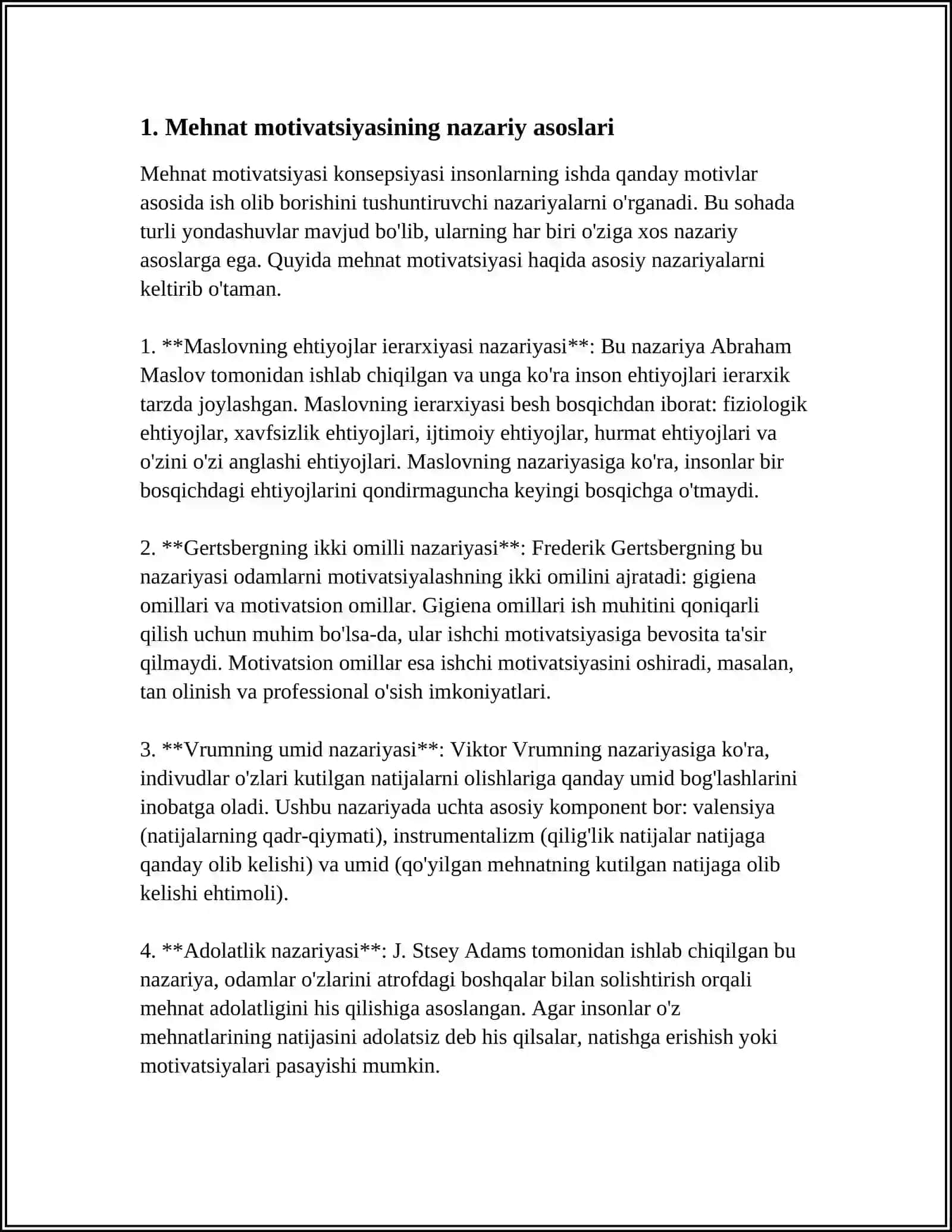 XODIMLAR MEHNATINING MOTIVATSIYASI 3
