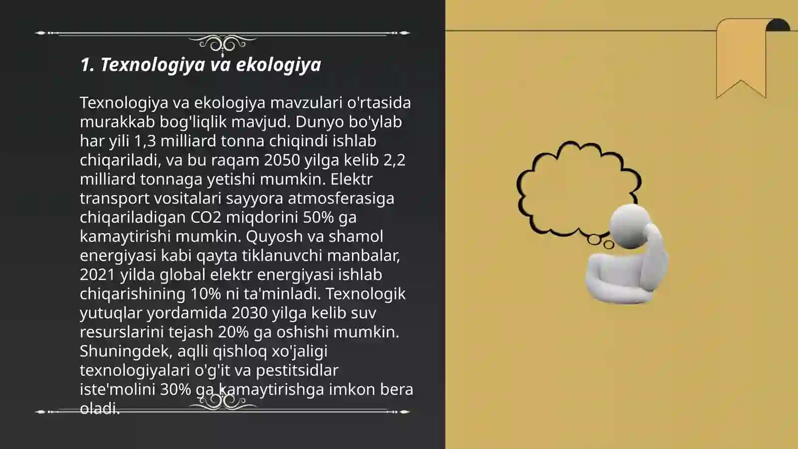 Texnologiya va ekologiya 3