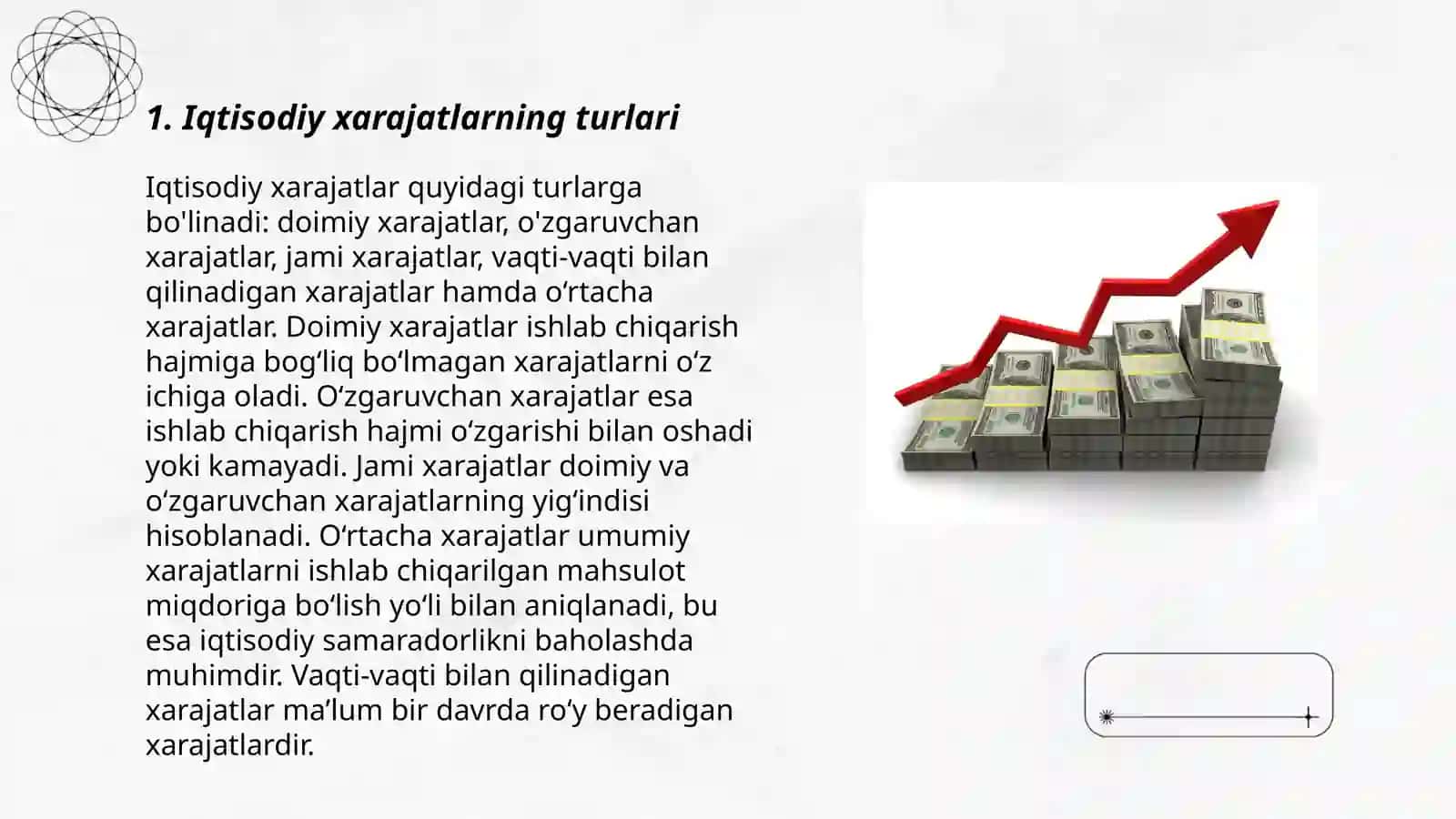 Iqtisodiy xarajatlar va foyda 3
