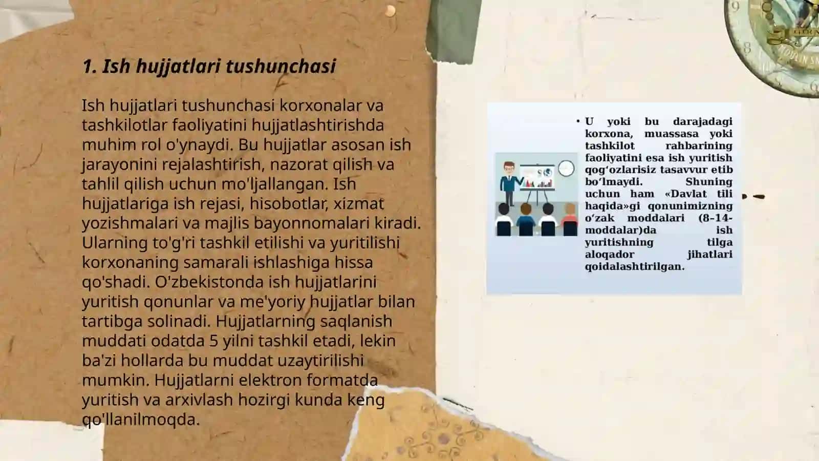 Ish hujjatlari va ularga qoʻyiladigan asosiy talablar 3